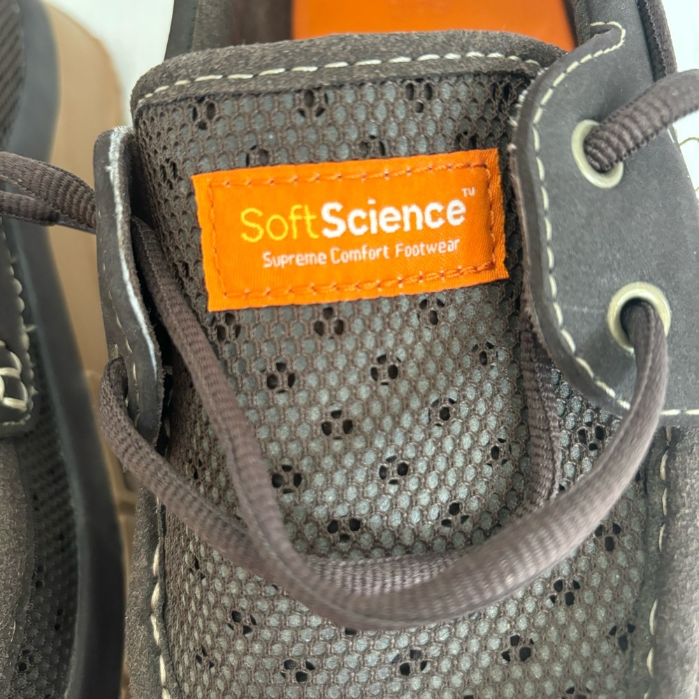 SoftScience The Fin 2.0 Men's Fishing Boating Shoes Brown Tan Lightweight Size 7 - Picture 5 of 13